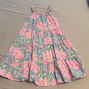 Lilly Pulitzer Vibrant Floral Kids Dress
